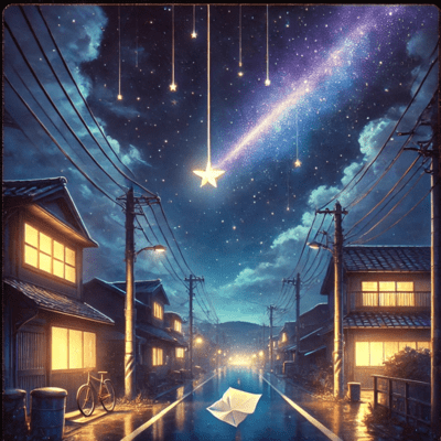 NAGAREBOSHITOMEMOYŌSHI Front Cover