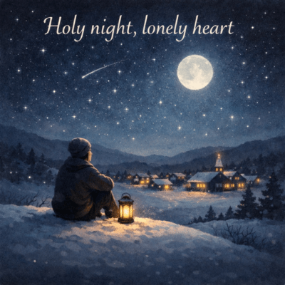 Holy night, lonely heart Front Cover
