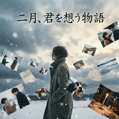 February, A Story of Thinking of You Front Cover