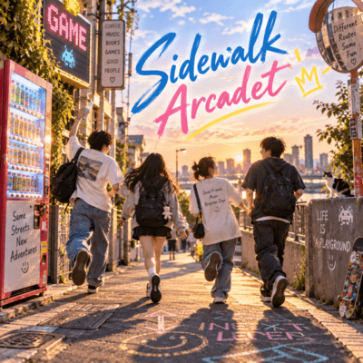Sidewalk Arcade Front Cover