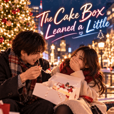 The Cake Box Leaned a Little Front Cover