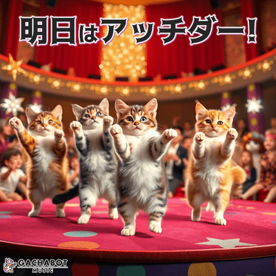 明日はアッチダー!のジャケット写真