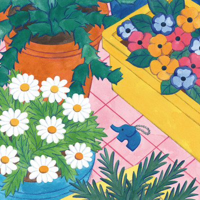 Small sky in a town Front Cover