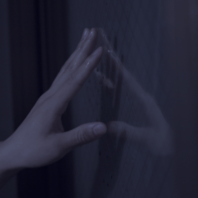 窓を伝ってのジャケット写真