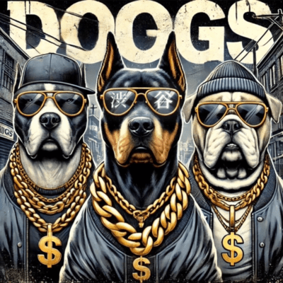 Shibuya Dogs Front Cover