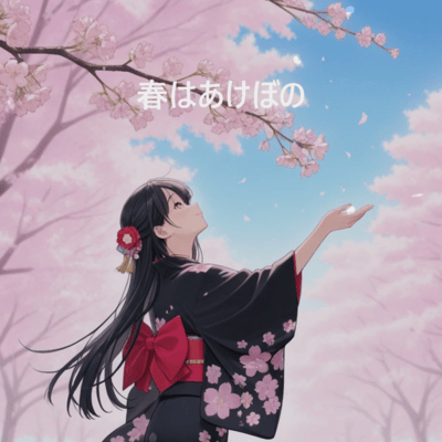 春はあけぼの (2025)のジャケット写真