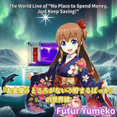 The World Line of "No Place to Spend Money, Just Keep Saving!" Front Cover
