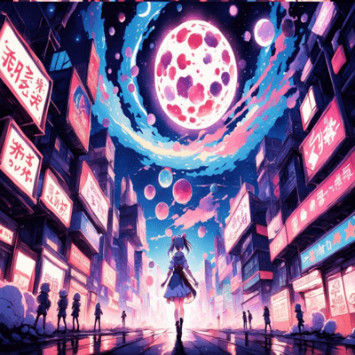 Magical Girl Night Parade Front Cover