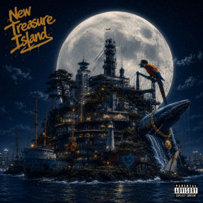New Treasure Island Front Cover