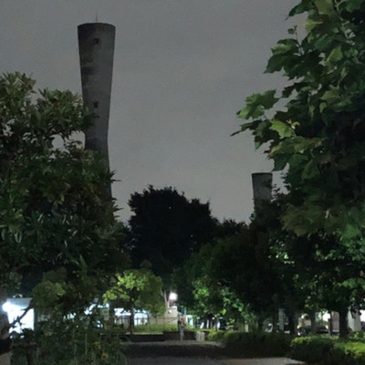 Water Tower Night Front Cover