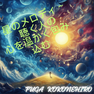 Melody of the Stars ~ warmly embraces the hearts of those who listen to it Front Cover