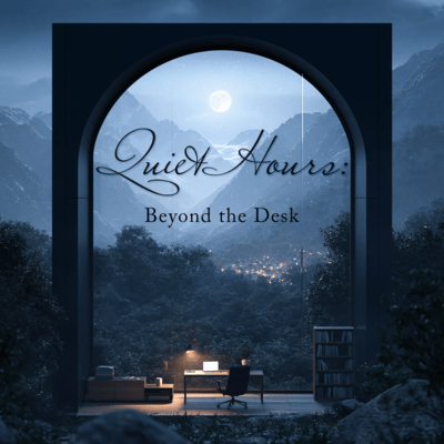 Quiet Hours: Beyond the Desk Front Cover