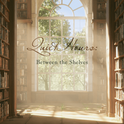 Quiet Hours: Between the Shelves Front Cover
