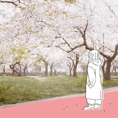 Cherry Blossom Promenade Front Cover