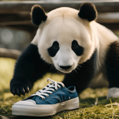 Shoegaze Panda Front Cover