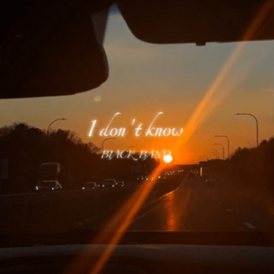 I don't knowのジャケット写真