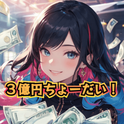 3億円ちょーだい! (feat. たかむらひびき & AiSuu)のジャケット写真