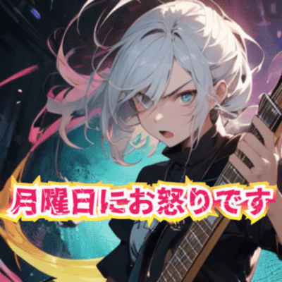 I'm angry on Monday. (feat. Takamura Hibiki & Kirune) Front Cover