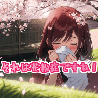 それは花粉症ですね! (feat. 知声 & AiSuu)のジャケット写真
