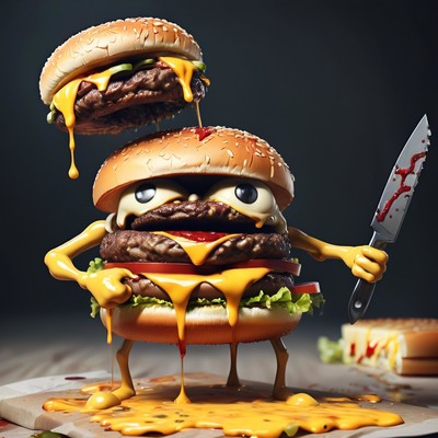 Cheese Burger Front Cover