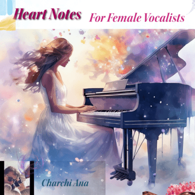 Heart Notes ~ For Female Vocalists~ Front Cover