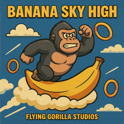 Banana Sky High Front Cover