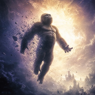 Flying Gorilla Rebirth Front Cover