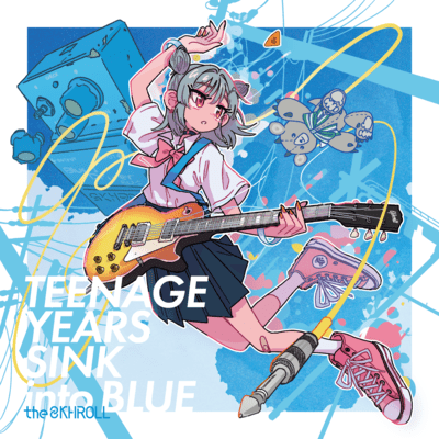 TEENAGE YEARS SINK into BLUEのジャケット写真