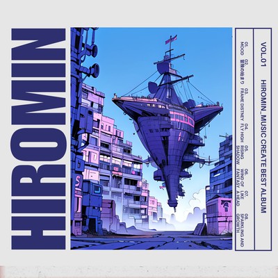 Hiromin_music create best Front Cover