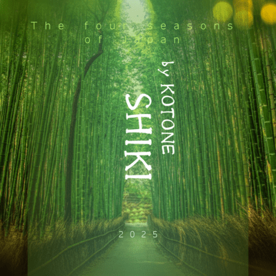 The four seasons of Japan, SHIKI Front Cover