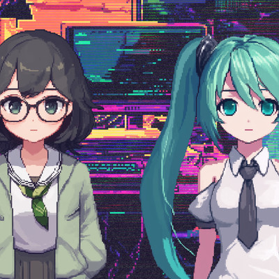 internet F (feat. HATSUNE MIKU & Hanakuma Chifuyu) Front Cover