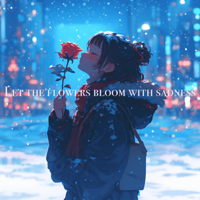 Let the flowers bloom with sadness Front Cover