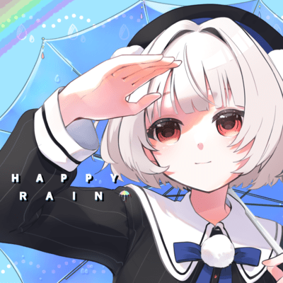 HAPPY RAIN (feat. 雨衣)のジャケット写真