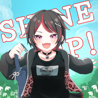 SHINE-UP! (feat. Kazamatsuri Asahi) Front Cover