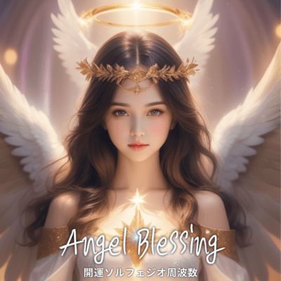 開運ソルフェジオ周波数「Angel Blessing」のジャケット写真