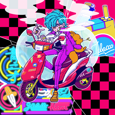 ガラスのハートのジャケット写真