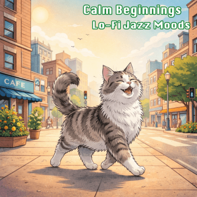 Calm Beginnings Lo-Fi Jazz Moods Front Cover