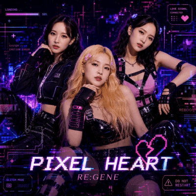 PIXEL HEART Front Cover
