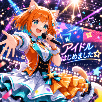 I started my career as an idol Front Cover