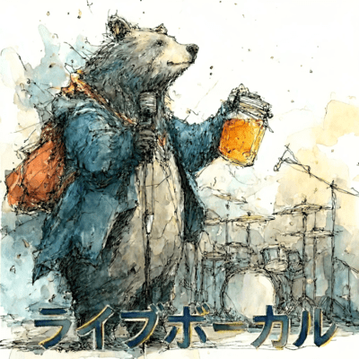 Live vocal Front Cover