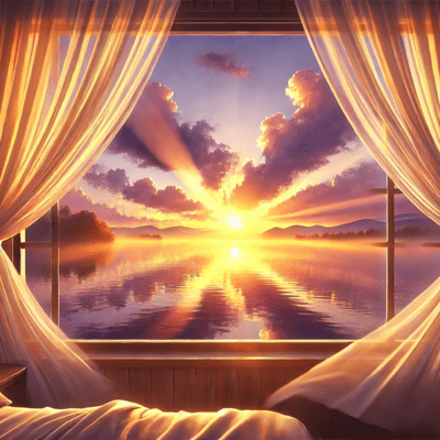 In the morning Front Cover