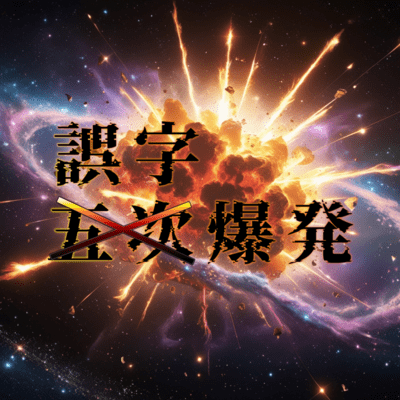 Typo Explosion Front Cover