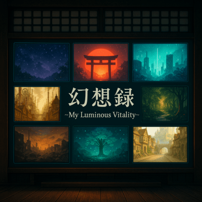 Gensoroku -My Luminous Vitality- Front Cover