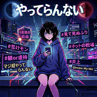 やってらんないのジャケット写真
