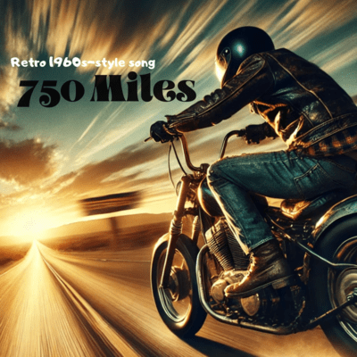 750 Miles Front Cover