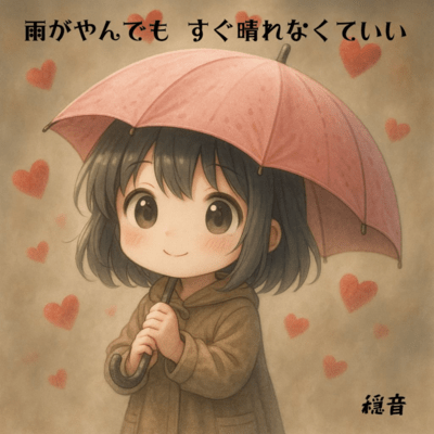 雨がやんでも すぐ晴れなくていいのジャケット写真