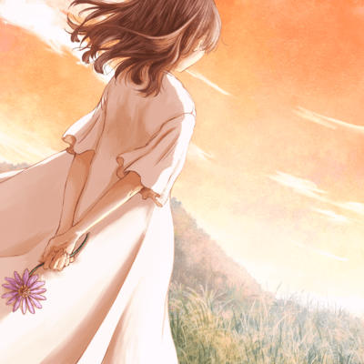 Sad sunset Front Cover