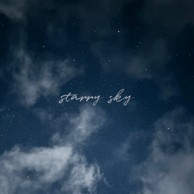 starry sky Front Cover