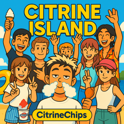 Citrine Island Front Cover