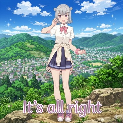 It's all right (feat. 小春六花)のジャケット写真